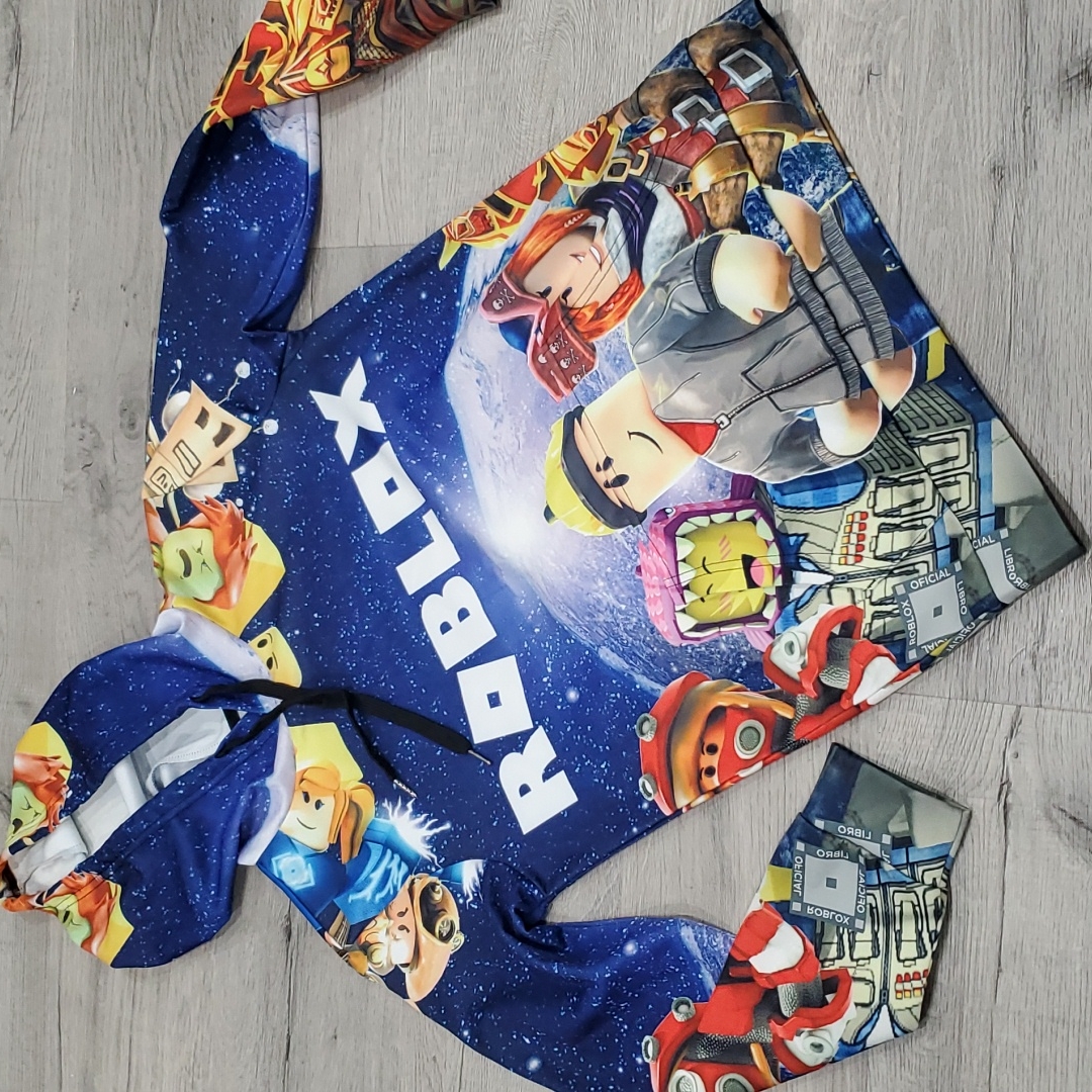 Roblox Boys Hoodie Sweatshirt Sz Large/12-14